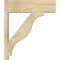 Ekena Millwork Funston Block Rough Sawn Outlooker, Douglas Fir, 8"W x 26"D x 30"H OUT08X26X30FST05RDF - alternate 2